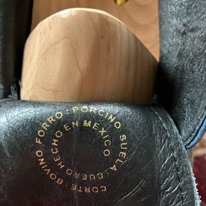 Corte Bovino navy men’s buckle shoes size 13